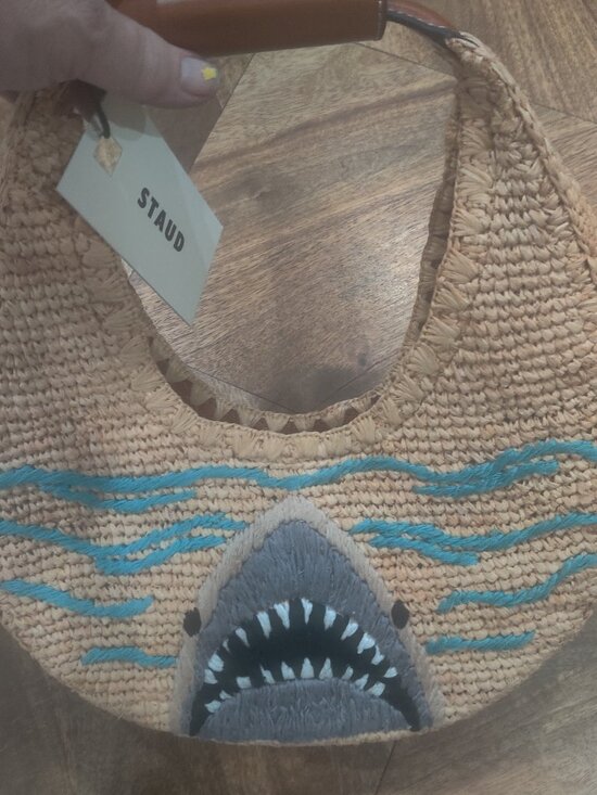 STAUD Handbags - STAUD shark bag New